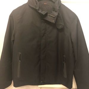 Tumi Tech mens black ballistic nylon winter jacket